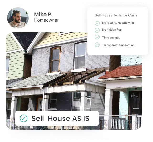distressed house listing for sale