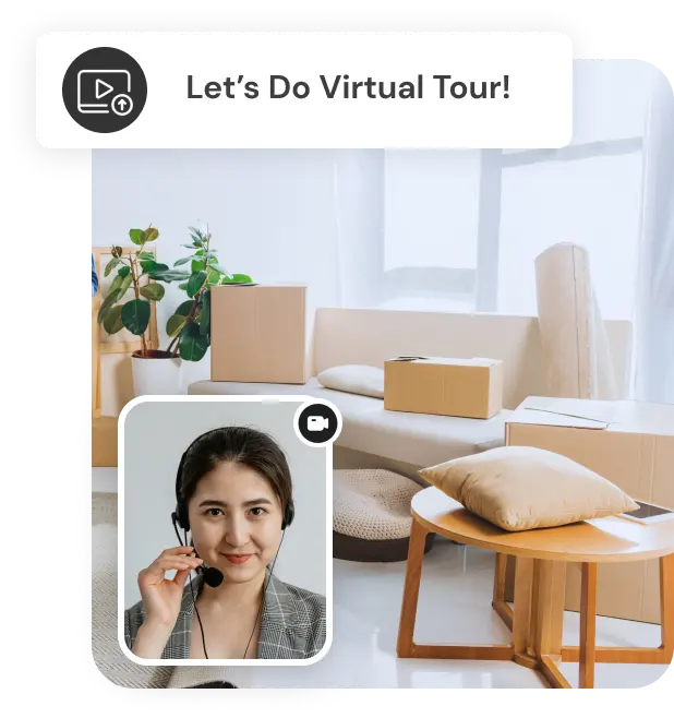 Virtual home sale