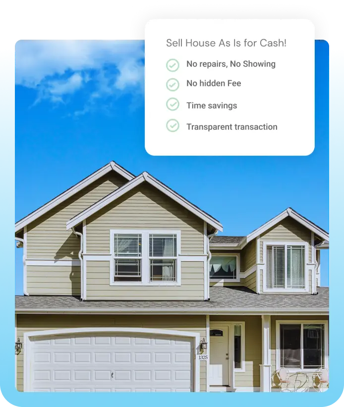sell home as it is