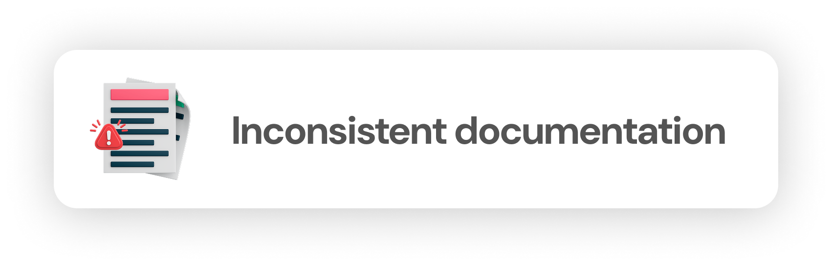Inconsistent documentation